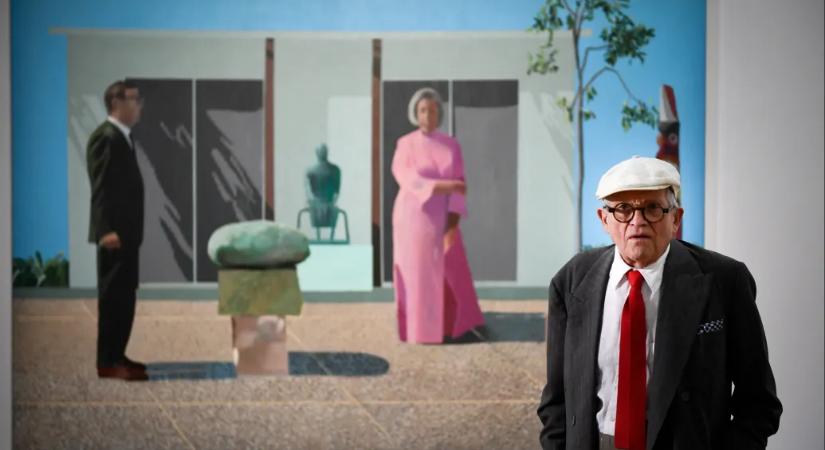 Meghalt David Hockney festőművész