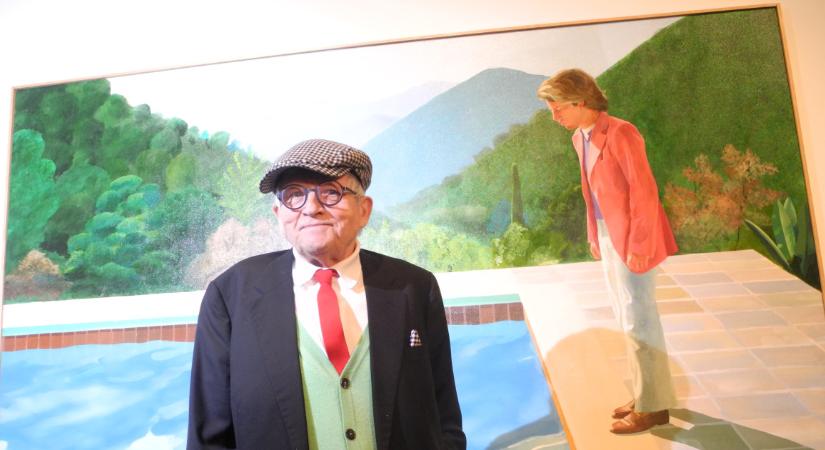Elhunyt David Hockney festőművész