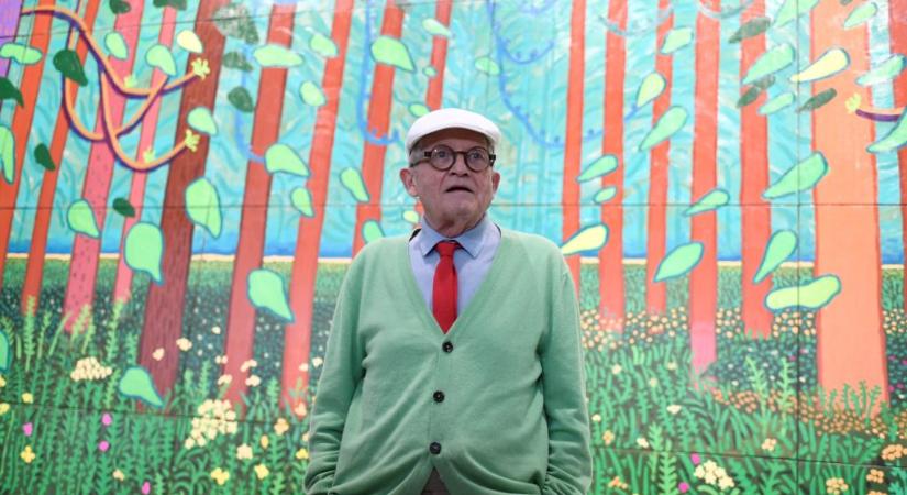 Meghalt David Hockney brit képzőművész