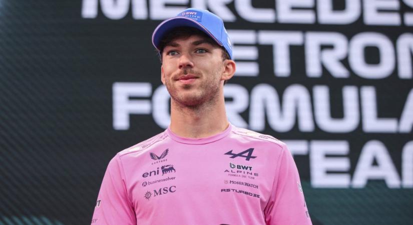 Gasly öt nappal a Monacoi Nagydíj után kapta vissza a dobogós helyezését