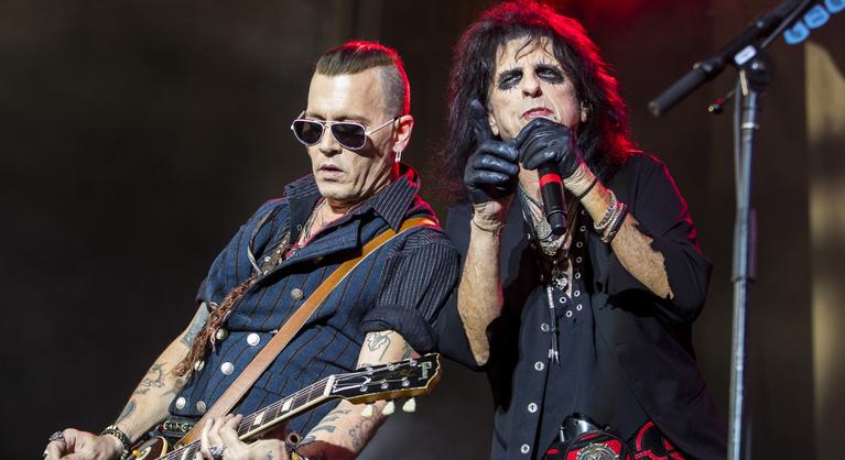 Johnny Depp és Alice Cooper is Magyarországra jön, Budapesten lép fel a Hollywood Vampires