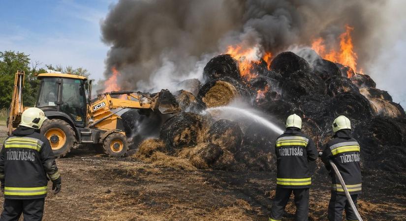 Tűz pusztított Somogyváron - három tűzoltóegység a helyszínen