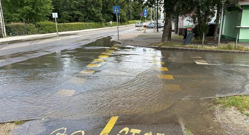 Csőtörés miatt szünetel a vízszolgáltatás a Hadnagy út egy szakaszán