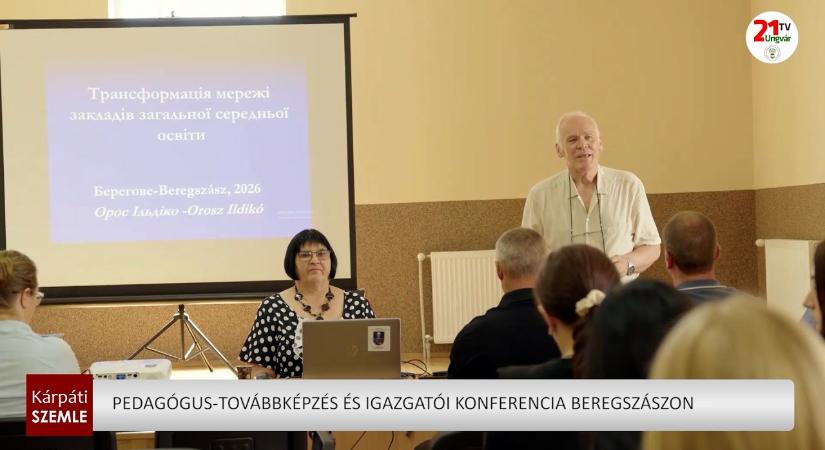 Pedagógus-továbbképzés és igazgatói konferencia Beregszászon (videó)
