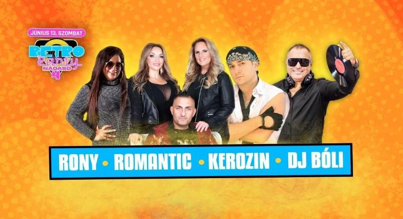 Sztárparádé holnap a vasi településen: a Romantic, a Kerozin és Rony robbantja be az éjszakát!