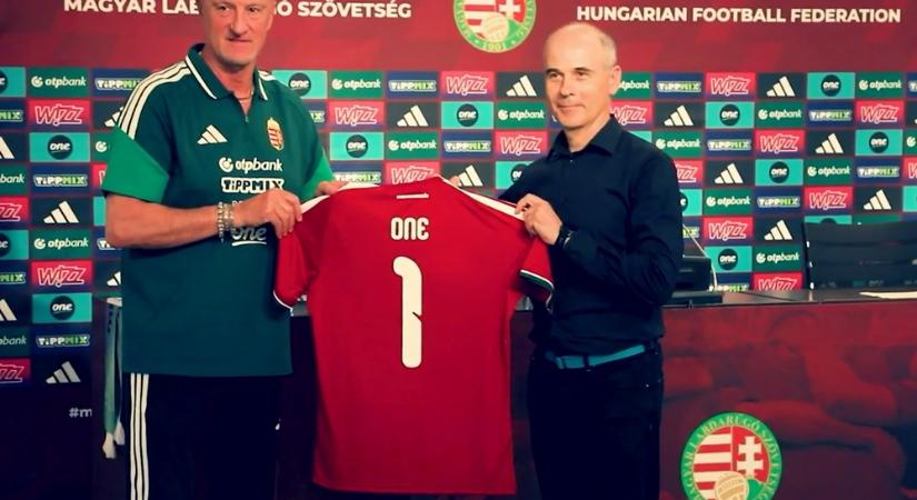 A One a válogatott főszponzora – videós beszámoló