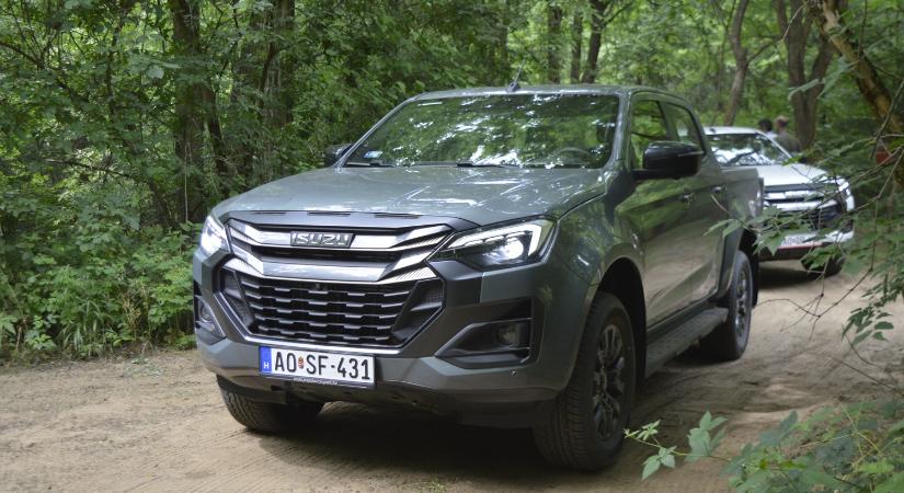 Már a hazai erdőket rója az Isuzu újdonsága
