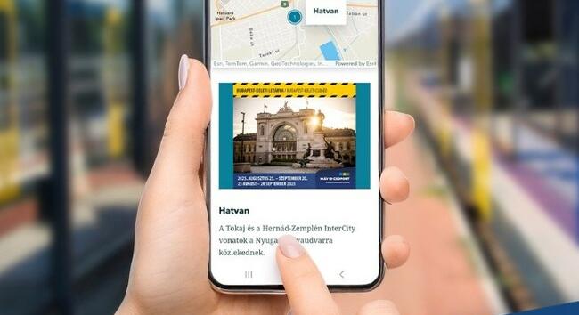 Megújul a MÁV app - Egyszerűbb lesz az utazástervezés