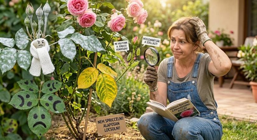 A rózsád júniusban nem panaszkodik, csak jelez: így olvasd a jeleit