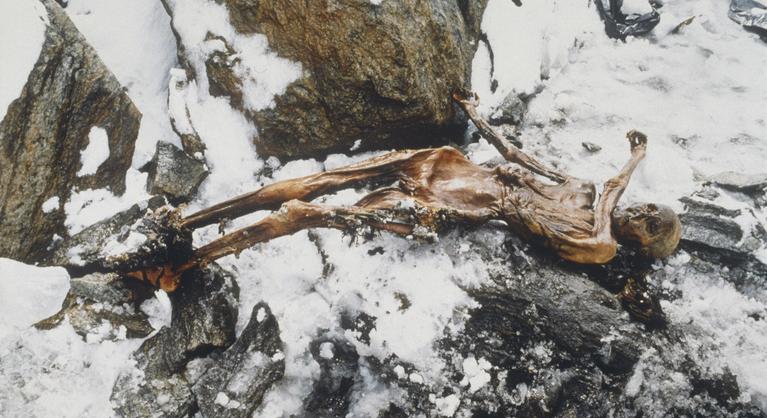 Ötezer év után keltek életre a mikróbák Ötzi, a jégember múmiájában, és nagy veszélyt jelentenek rá