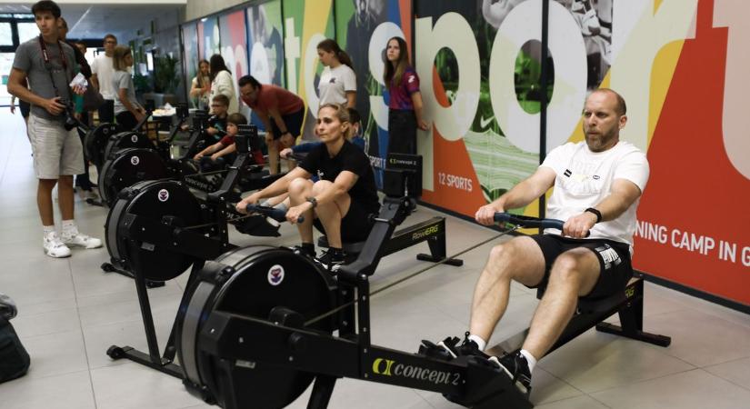 Több mint húsz sportágat próbálhattak ki Győrben a Mozgás Éjszakáján