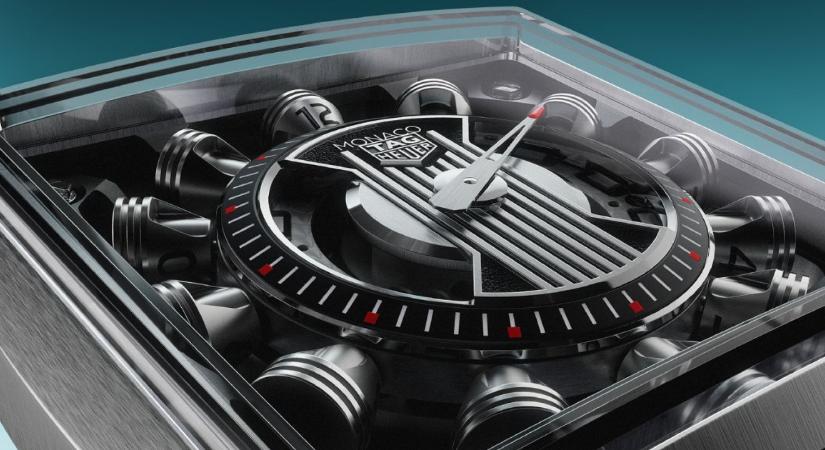 Tizenkét hengeres, de nem autó: ez az új TAG Heuer Monaco