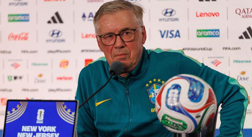 Carlo Ancelotti megerősítette: nagy csapás érte a brazilokat első vb-mérkőzésük előtt