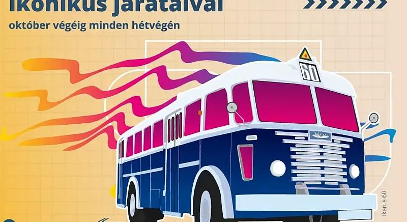 Kabrió Ikarus és százéves villamosok lepik el Budapestet júniusban