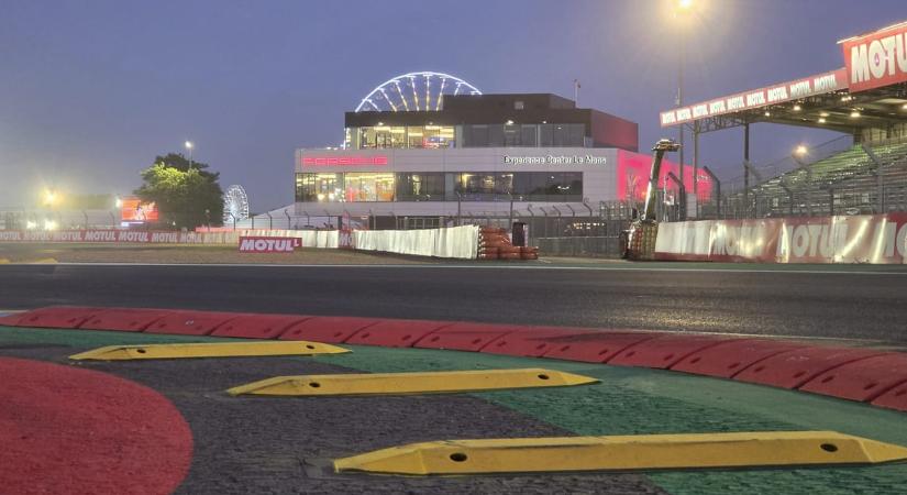 Rázós ügy: éjszaka bejutottunk a Le Mans-i versenypályára