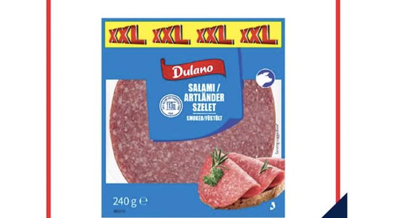 Ne edd meg a LIDL Dulano szalámit, coli baktérium lehet benne!