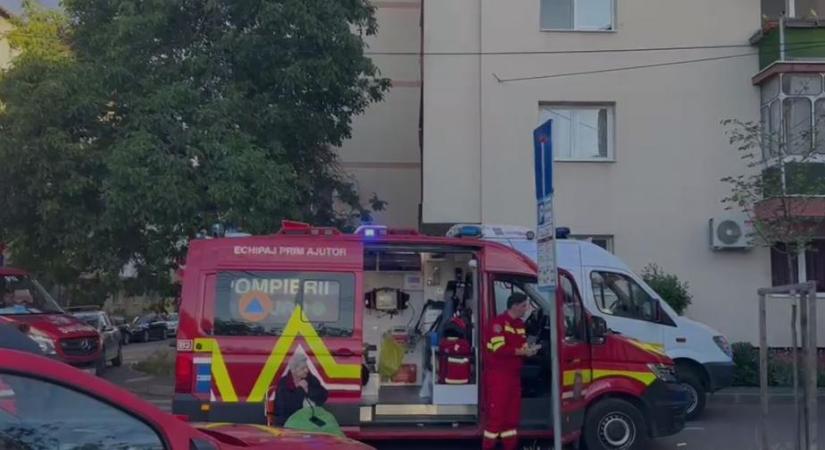 Temesvár: robbanás történt, 43 embert evakuáltak a tömbházból