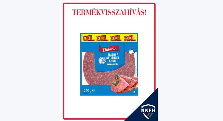 Veszélyes baktérium miatt hív vissza egy népszerű szalámit a Lidl