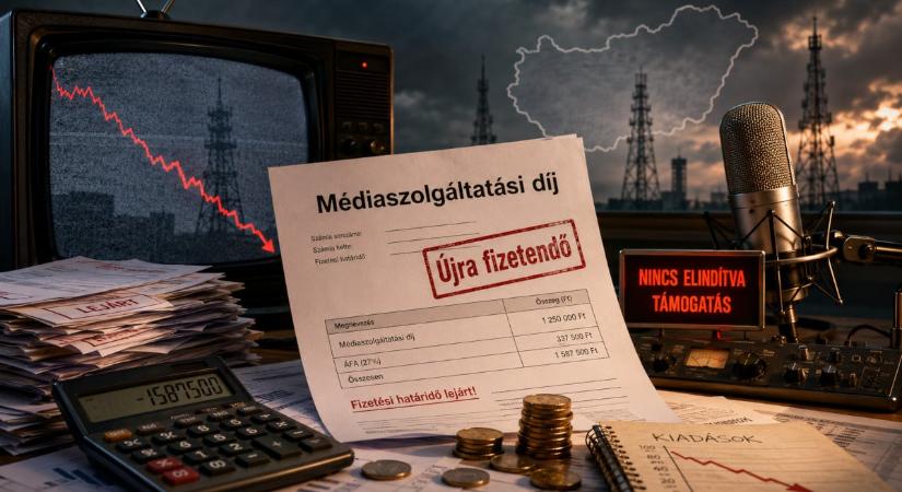 A háborús veszélyhelyzet visszavonása miatt újra fizetniük kell a tévéknek és rádióknak, miközben a Médiatanács támogatási pályázatainak késlekedése miatt több már amúgy is nagy bajban van