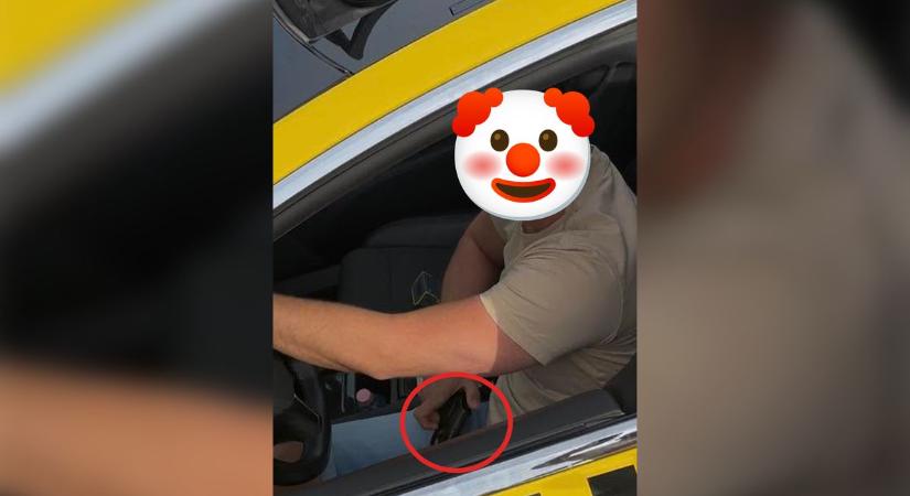 Tiszta csikágó: fegyverrel fenyegetőzött egy taxis Siófokon