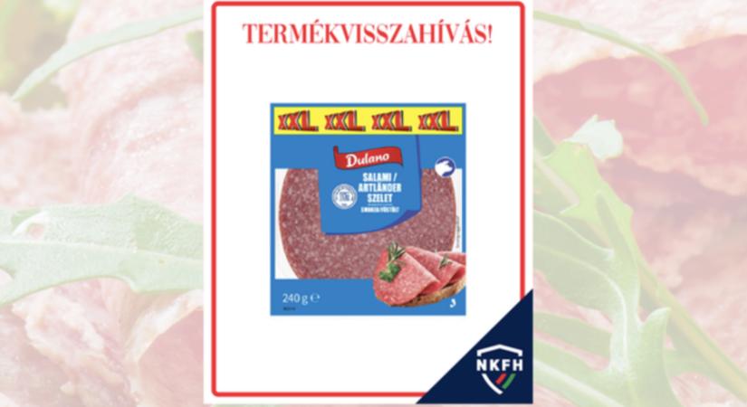Fontos! Lidl-szalámit hívnak vissza
