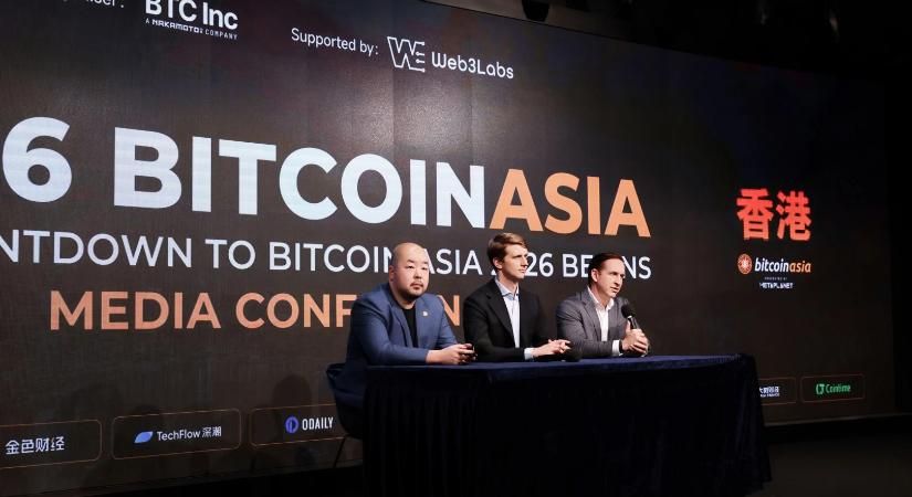 Bitcoin Asia 2026: Hongkongban találkozik a globális bitcoin-ipar