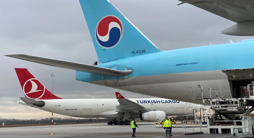 Ferihegy lett Közép-Európa legnagyobb cargo-repülőtere