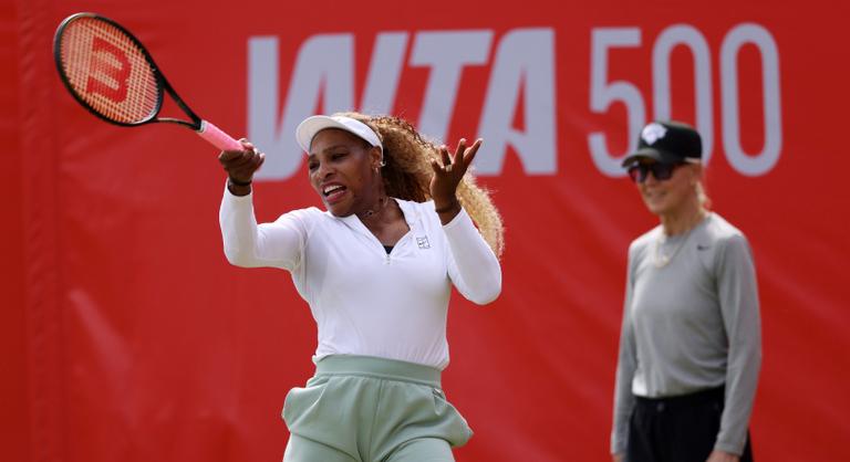 Serena Williamsnek cseh partnere lesz a berlini füves pályás tenisztornán