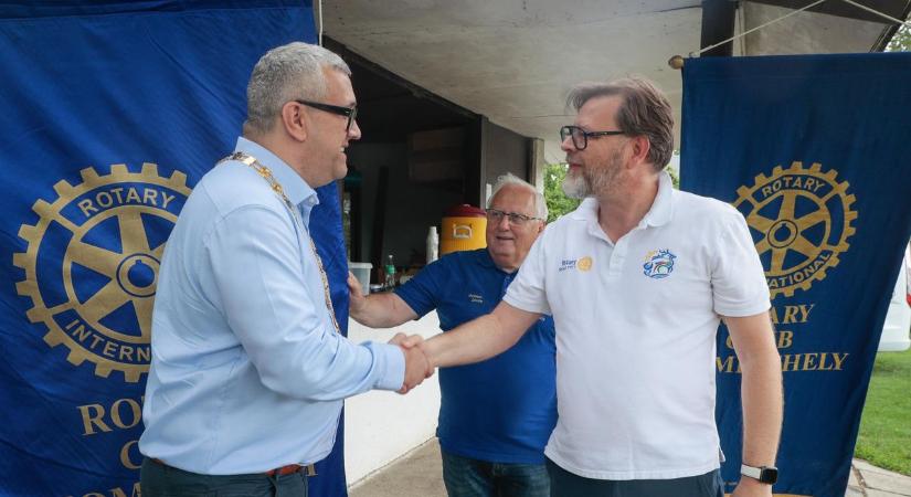Porkoláb Gábor lett a szombathelyi Rotary Club soros elnöke - fotók