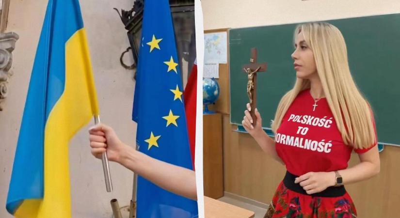 Az ukrán zászló eltávolításával kampányol egy krakkói polgármesterjelölt