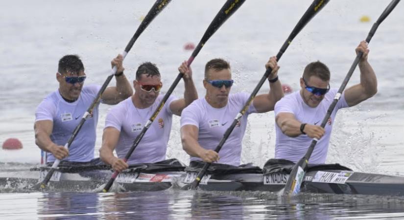 Kilenc évet vártunk rá, de újból aranyérmet nyert a férfi kajak négyes az Európa-bajnokságon