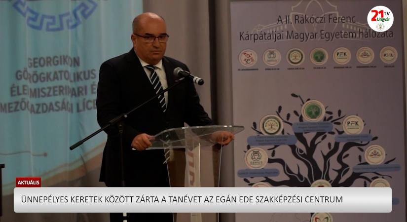 Aktuális (2026.06.13) Ünnepélyes keretek között zárta a tanévet az Egán Ede Szakképzési Centrum (videó)