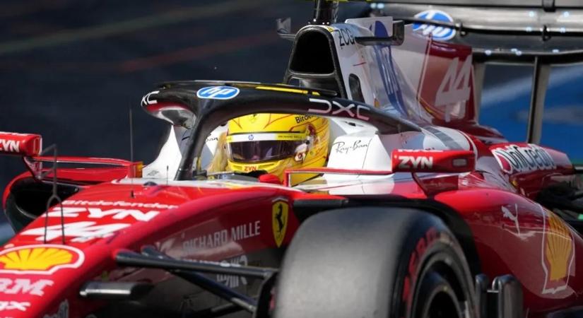 Leclerc nagy balesete miatt előkerült a piros zászló, Hamilton mindenkit meglepett az időmérőn