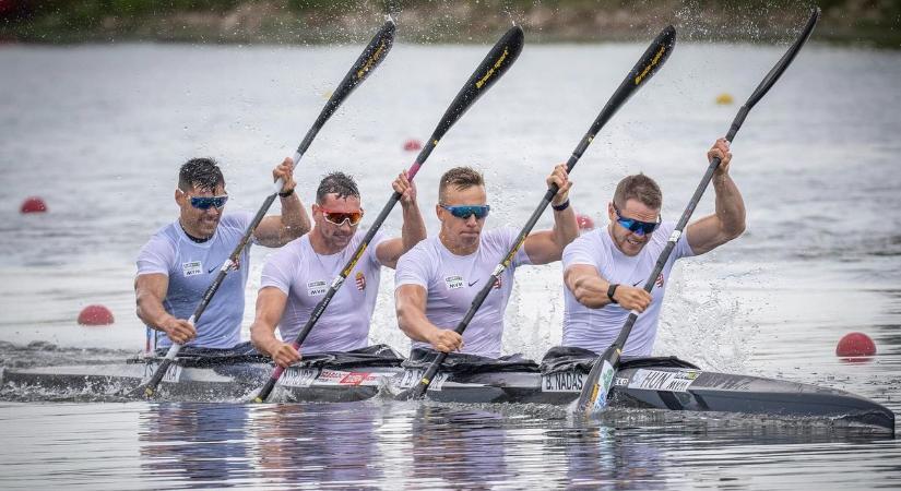 Gyönyörű szegedi éremesőt hozott a kajak-kenu Európa-bajnokság