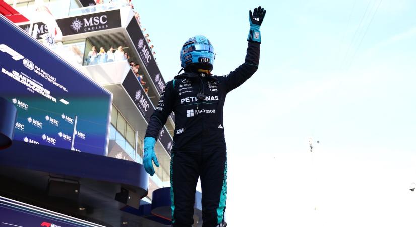 Charles Leclerc autót tört, míg George Russell visszaszúrt Kimi Antonellinek a Katalán Nagydíj időmérőjén