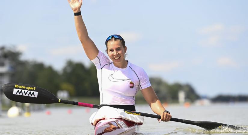Kőhalmi Emese aranyérmes a kajak-kenu Eb-n