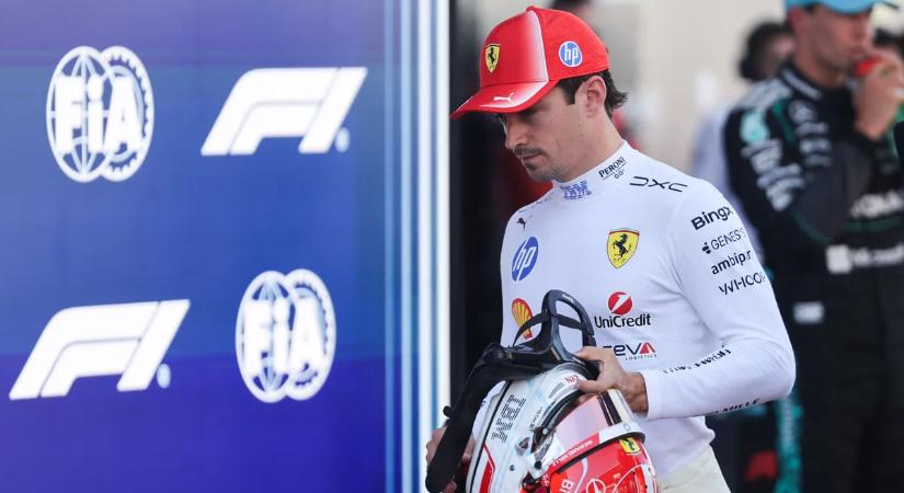 „Nagyon szégyellem magam” – összetört a Ferrari pilótája a balesete után