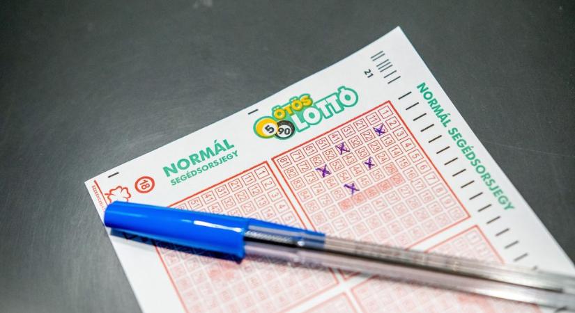 Ötöslottó: itt vannak az e heti nyerőszámok