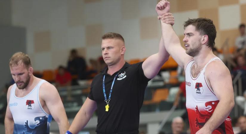 Lévai Tamás nyerte a klasszisok csatáját kötöttfogású 87 kilogrammban