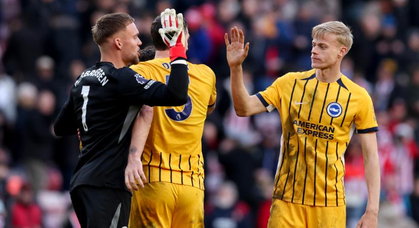 PL: továbbra is a Brighton védőjére hajt a Tottenham! – sajtóhír