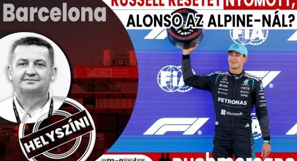 Helyszíni: Russell resetet nyomott, Alonso az Alpine-nál?