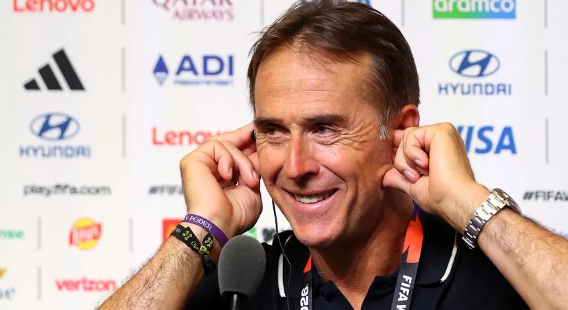 Lopetegui: szerencsénk volt, de büszke vagyok a csapatra