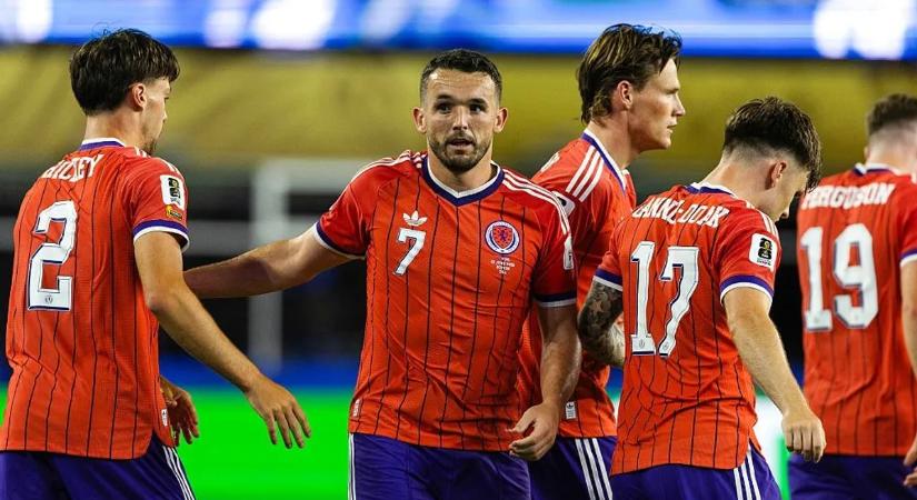 McGinn gólja döntött Bostonban, 36 év után nyert világbajnoki meccset Skócia