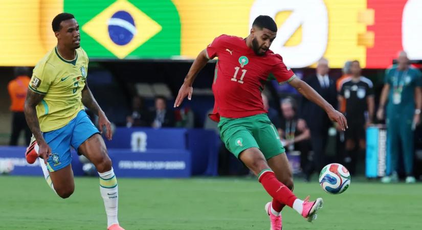 Vinícius Junior zsenije mentette meg Brazíliát a vereségtől Marokkó ellen