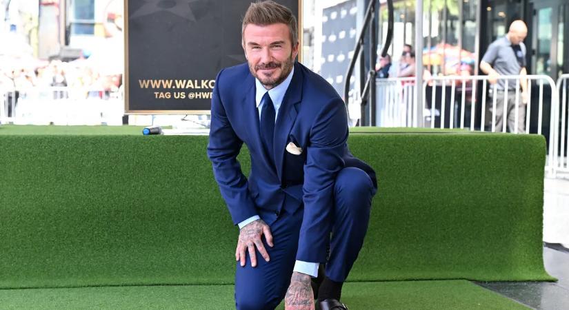 Felfoghatatlan megtiszteltetés érte David Beckhamet – megható beszédet mondott Hollywoodban