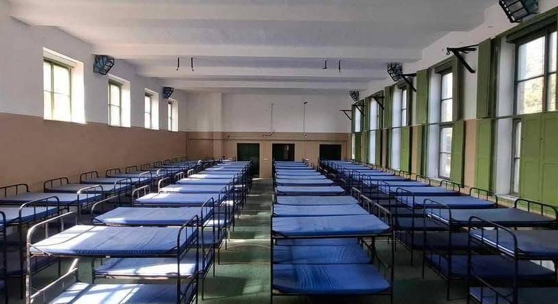 Így néz ki a vitnyédi menekülttábor