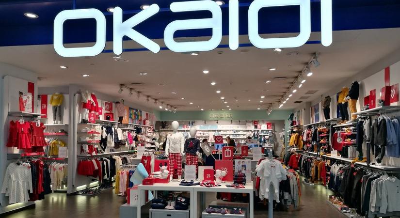 Váratlan bejelentés: napokon belül bezár az Okaïdi három magyarországi boltja