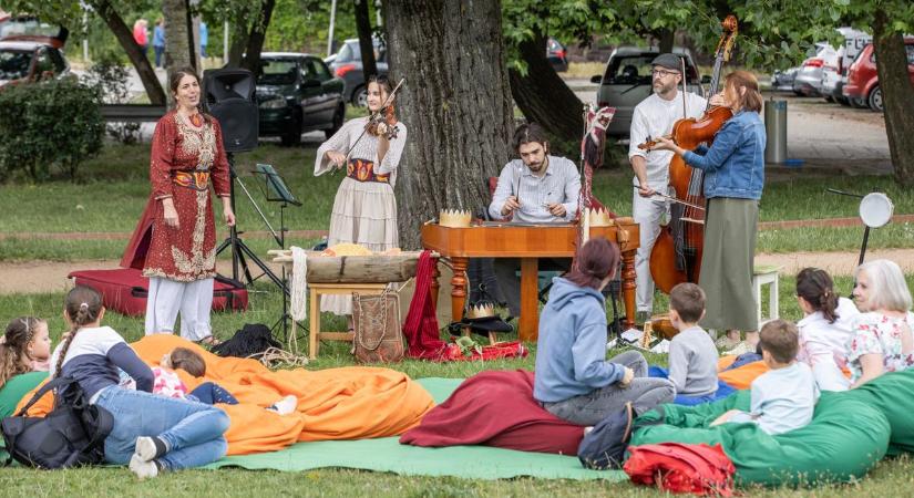 Megtelt a Halesz park: családok százai élvezték a hétvégi pikniket (galéria)