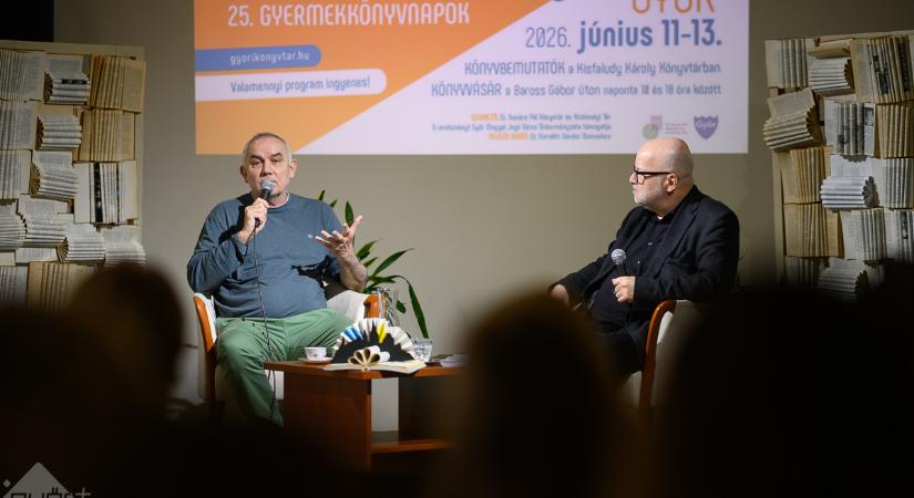 Darvasi László mutatta be új kötetét a Könyvhét zárónapján