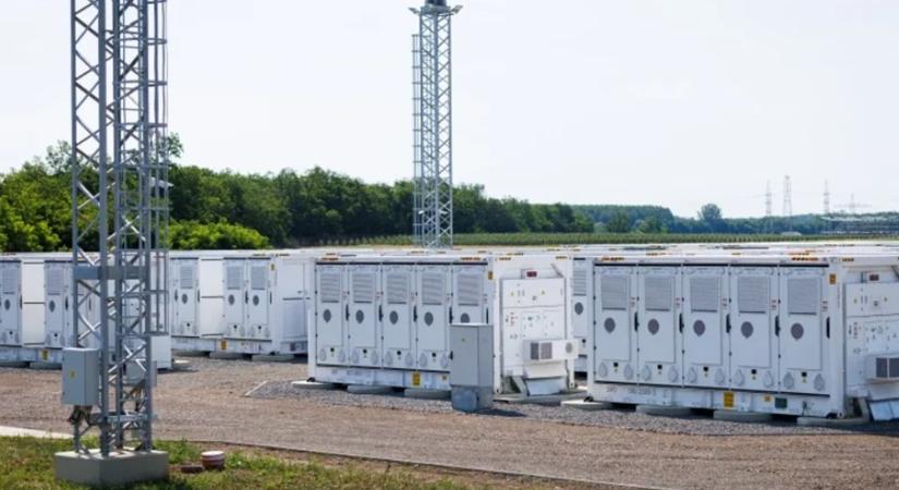 288 megawattórás akkumulátort kapcsoltak be Magyarországon